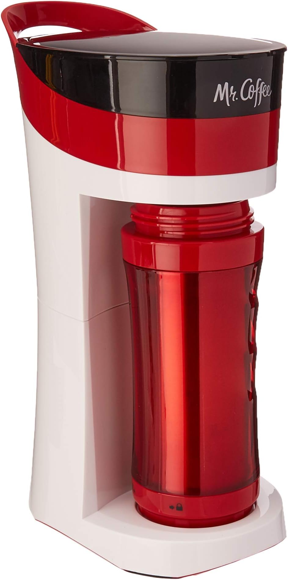 Mr. Coffee Pour Brew Go, reg, Candy Apple red