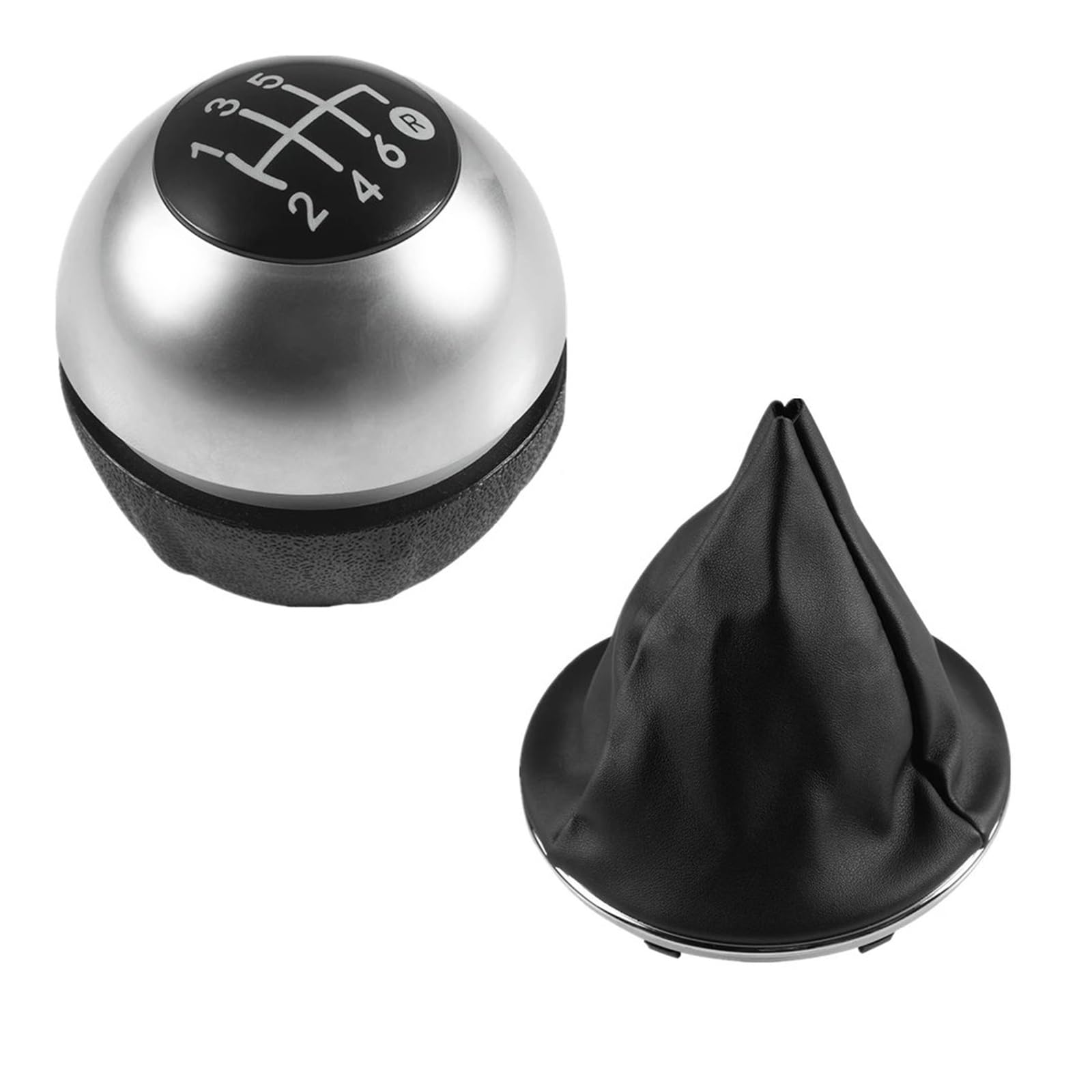 HTVTKRFGRL Gear Shift Knob for Fiat 500 500C 2007-2018 Stylish