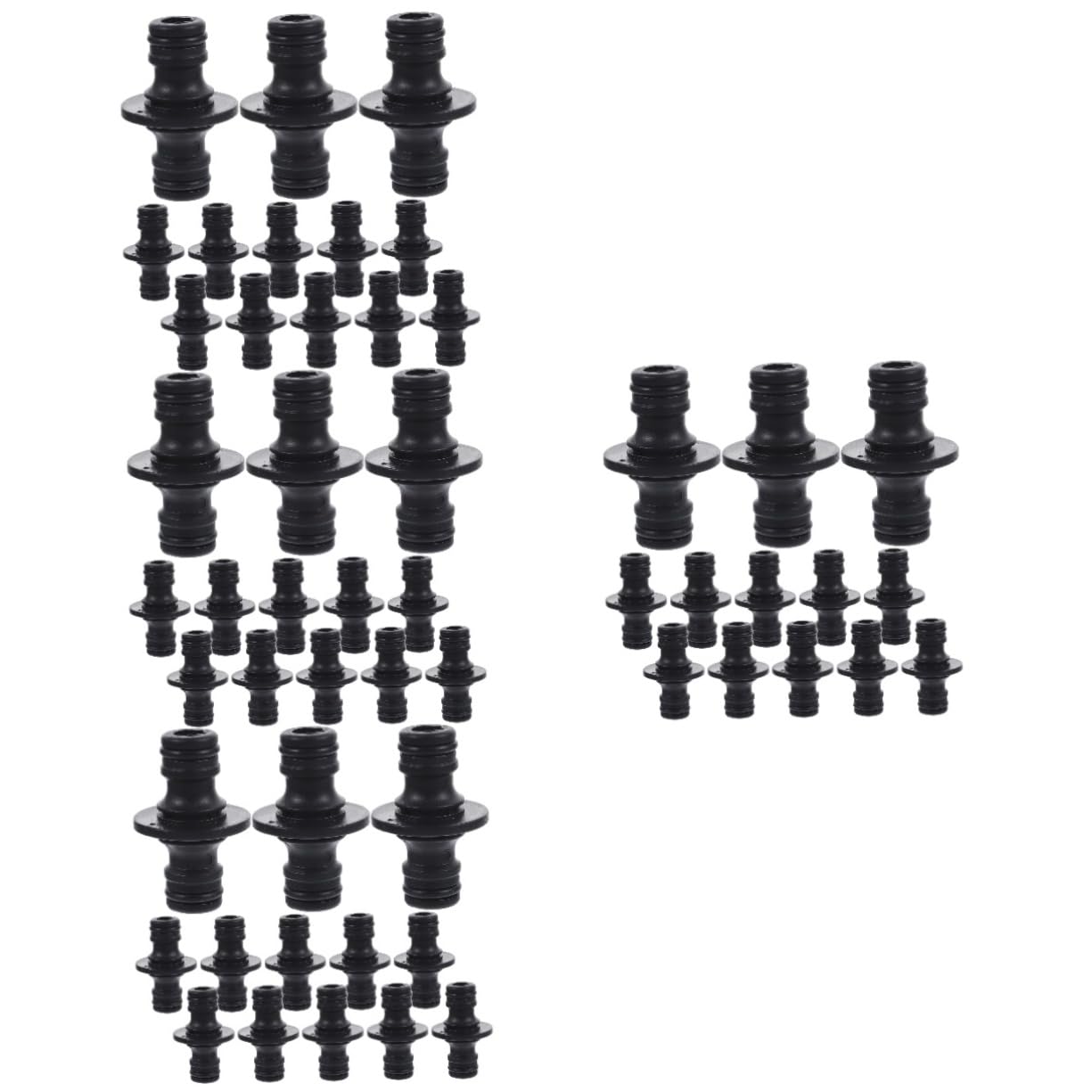 INOOMP 4 set Raccordo Rapido Per Tubo Flessibile Raccordo Per Tubo Flessibile Raccordi Da Giardino Per Prolunga Adattatore Per Tubo Flessibile Da Giardino Per Esterni 25 pezzi*4