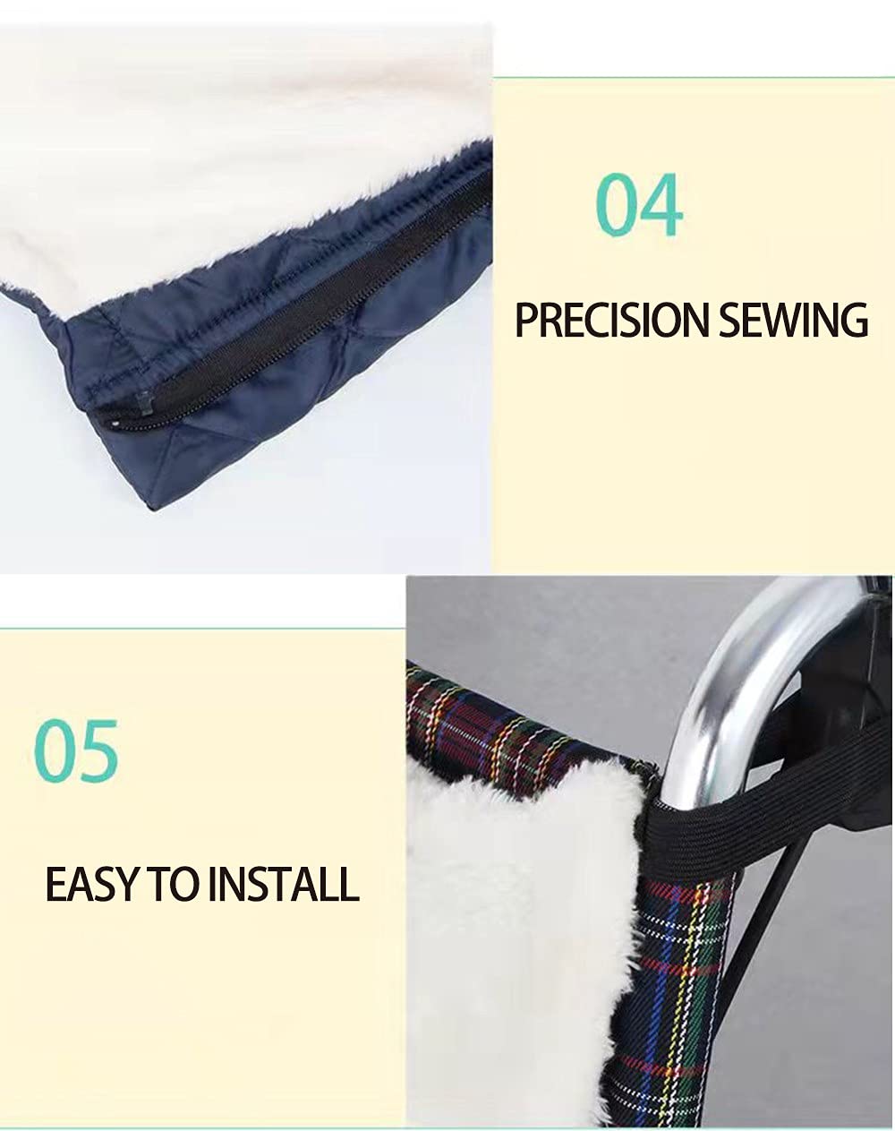 Manta for silla de ruedas, manta ligera for silla de ruedas con cremallera y vellosidades, funda acogedora for silla de ruedas, funda for silla de ruedas for adultos, funda acogedora for silla de rued