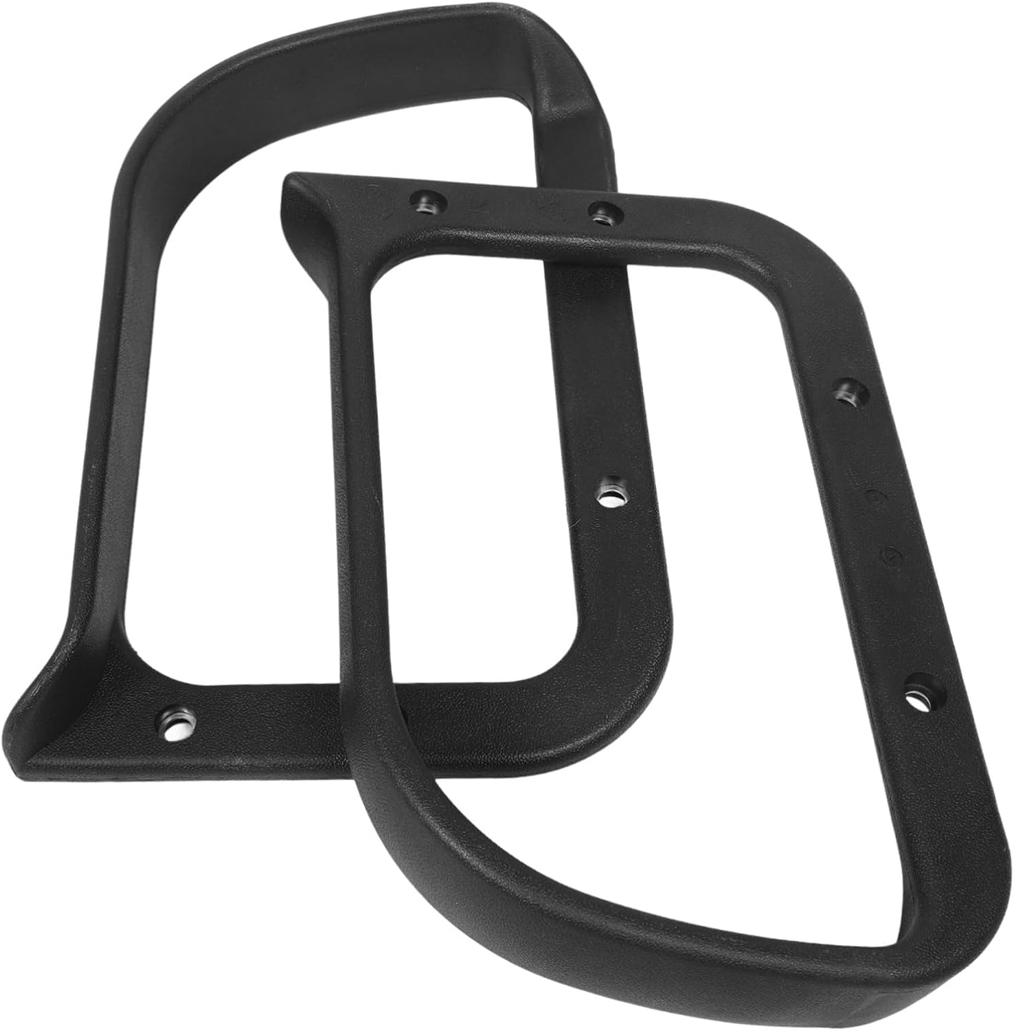 Professional Chair Arm Rest 2pcs Sturdy Armrest Replacements Ergonomic Plastic for Office Gaming and Swivel Chairs