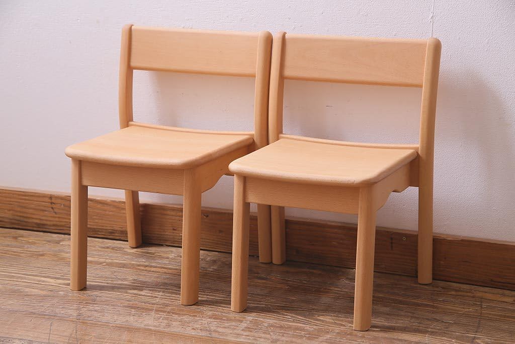 キツツキ 子供椅子 Amazon.co.jp: R-038171 中古 飛騨産業 キツツキ KF204B ビーチ材