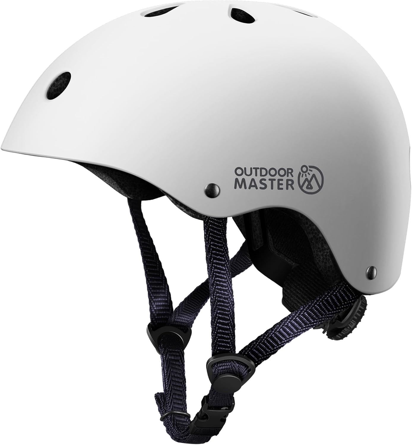 OutdoorMaster Kids Skateboard Cycling Helmet-Certified Adjustable Multi-Sports Helmet with Removable Liners for Skateboarding Skating Scooter