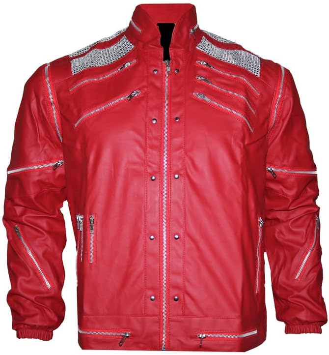 Thrilerd By Beatt it Song Jacket - Legend Rockstar Faux Leather Jacket Cosplay Costume Collection