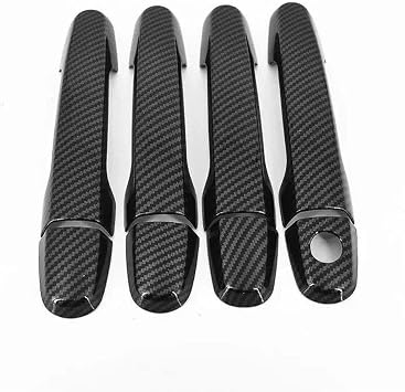 Car Exterior Door Handle Cover Cap Trim For Toyota For Yaris For Vitz XP90 2006-2011 Door Handle Protector Shell Cover Vehicle's Handles Shell