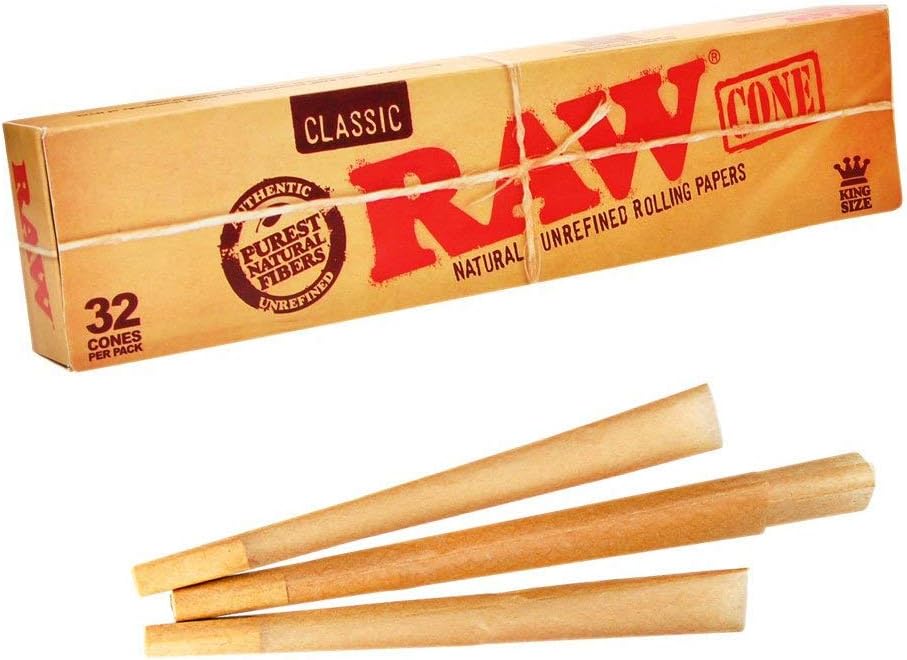 [Pack of 32] Pre Rolled Ready to Fill Natural Rolling Paper