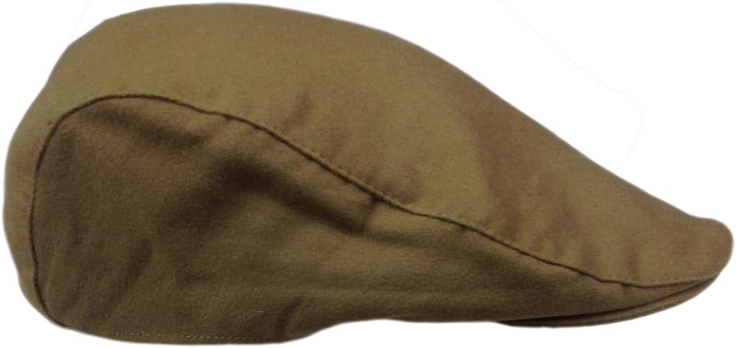 Moleskin Flat Cap with Quilted Inner Lining Sizes M L XL Waterproof and Breathable Available in Olive, Mustard, Navy and Burgundy Warm Lined Flatcap Hunting Walking Fishing Farm Farmer Outdoor
