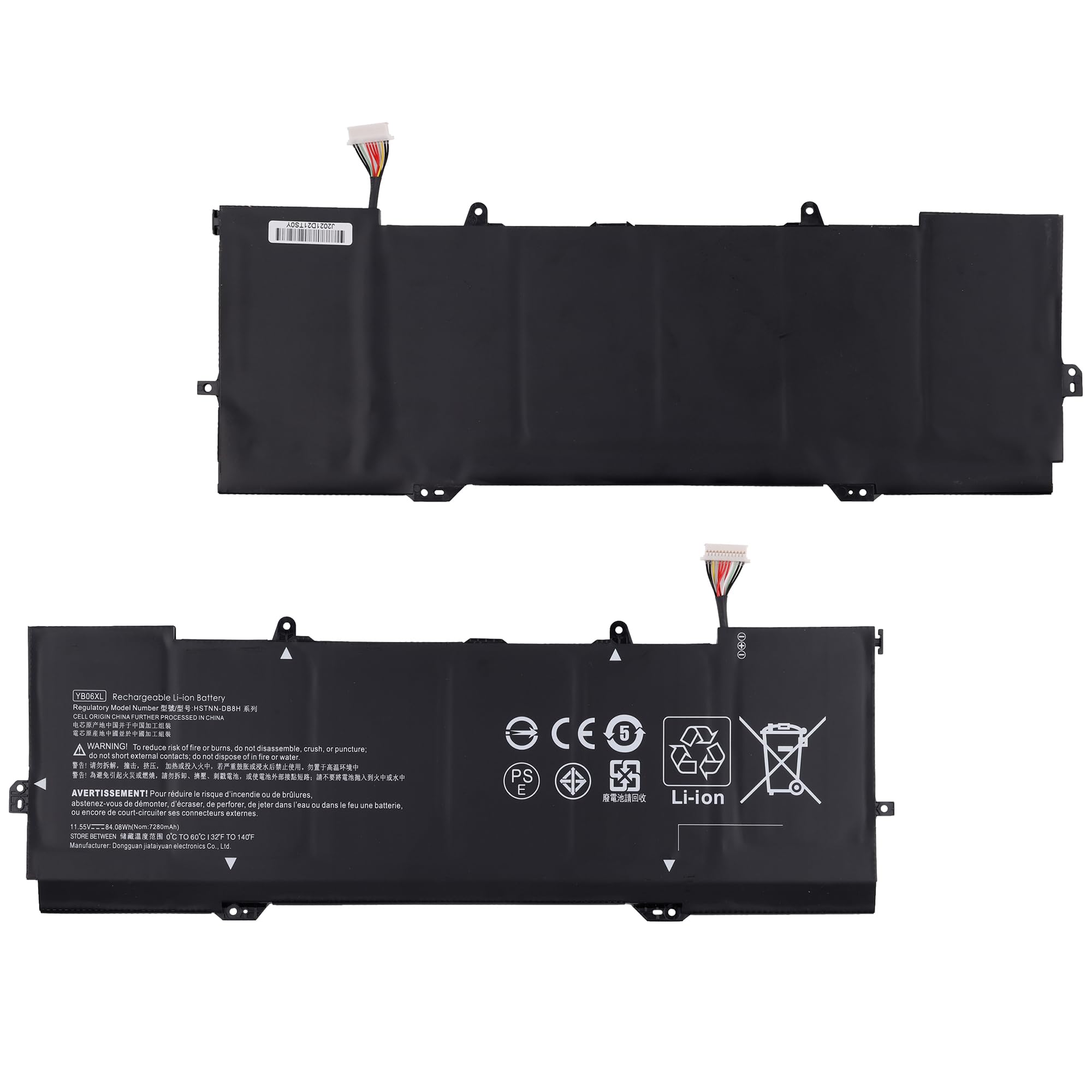 E-yiiviil YB06XL Replacement Battery Compatible with HP Spectre X360 15-ch000 Series 928427-272 928372-855/856 CH090NZ HSTNN-DB8H