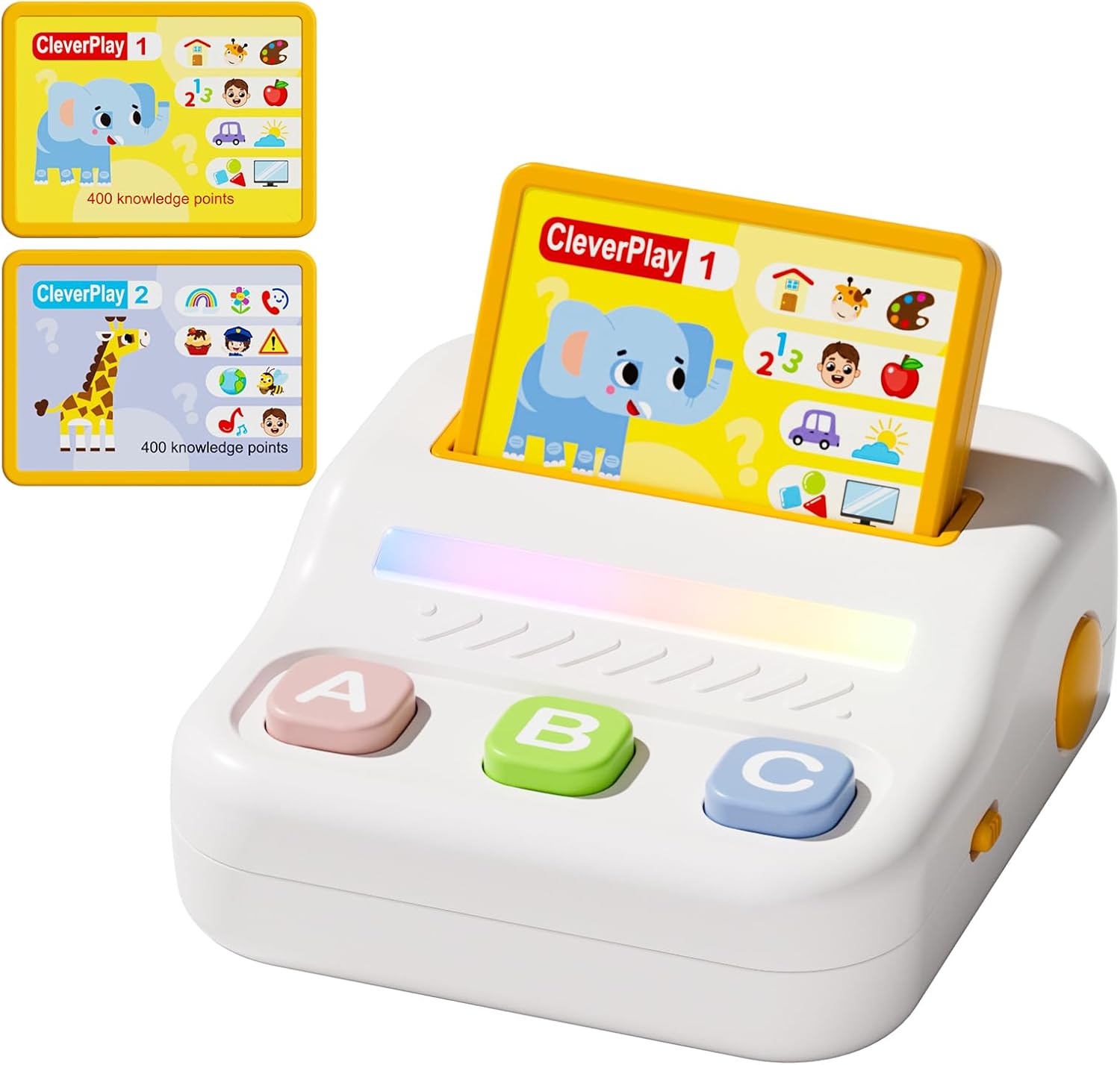 Educational Toys for Kids 3-6 Years Old | Speech Therapy & Learning Toys for 3 Year Old | Screen-Free Montessori Sensory Board Game for Boys & Girls – 800 Questions