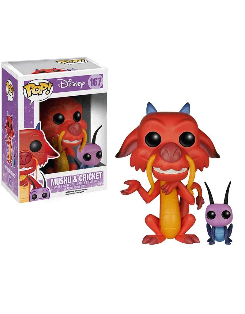 Mulan 5898 "POP! Vinyl Mushu & Cri-Kee" Figure