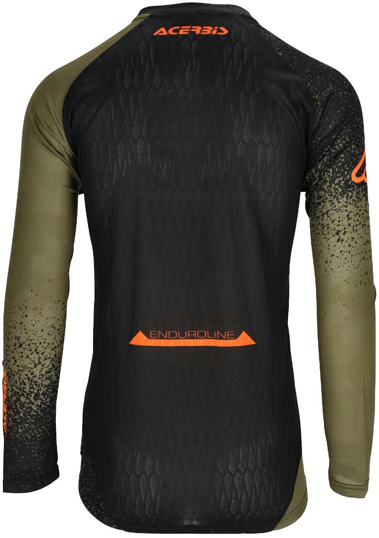 Acerbis X-Duro 2.0 Maglia Motocross, verde militare, M