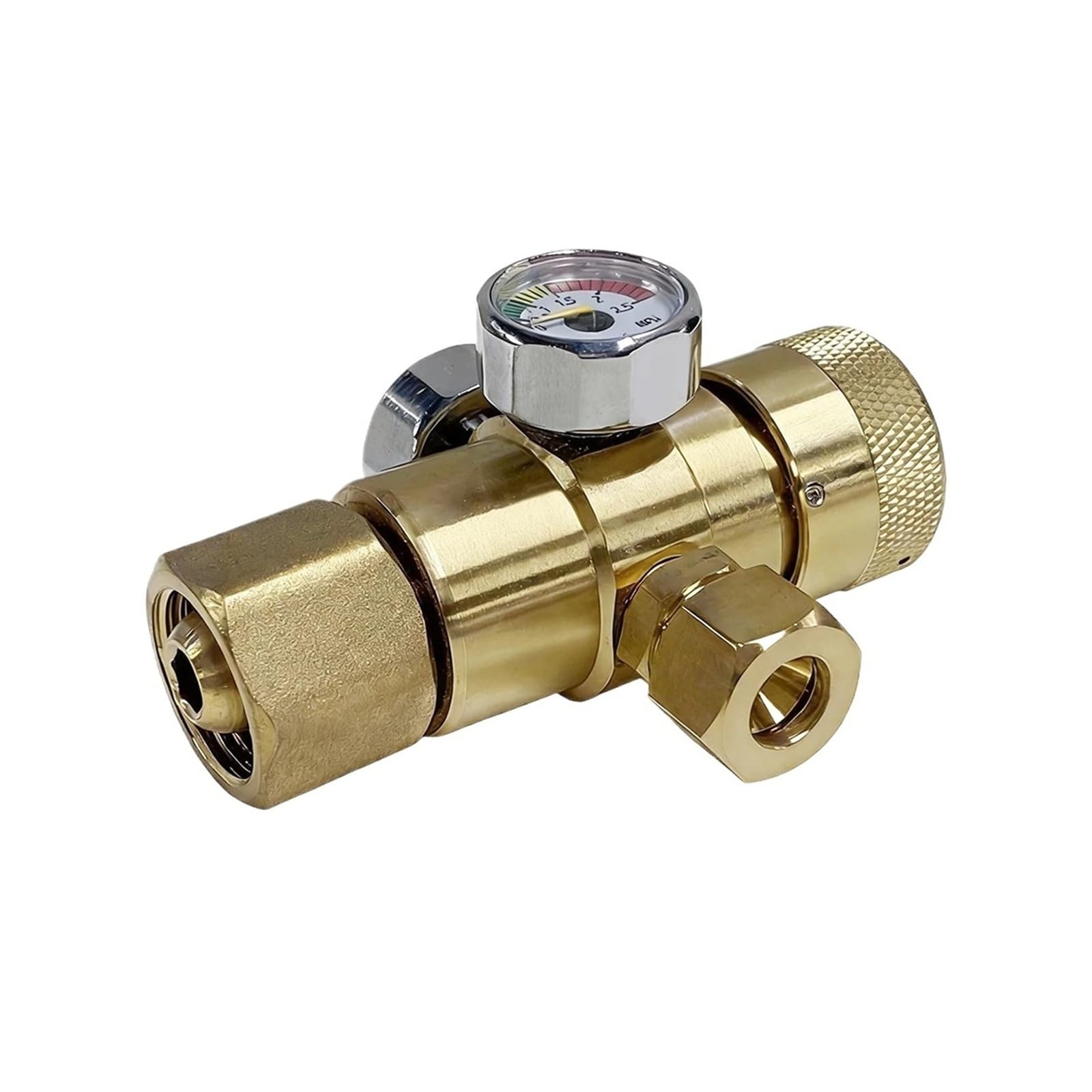 Practical Oxygen Pressure Reducer Air Flow Regulator Gauge Meter Welding Argon Gas Meter Clear Scale Rustproof Regulator
