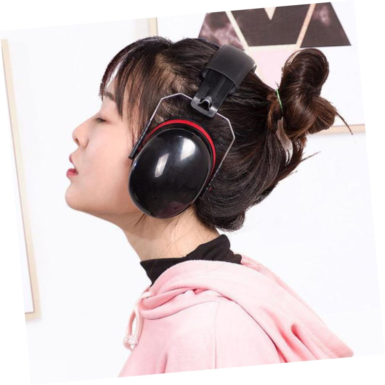 Casque de Batteur Anti-bruit Noir Snr 35, 28, 1 Pièce