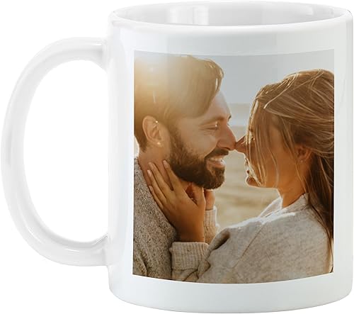 Let's Make Memories Taza con foto personalizada, taza de café personalizada, tu foto, para cualquier ocasión, cumpleaños, para él, para ella, para