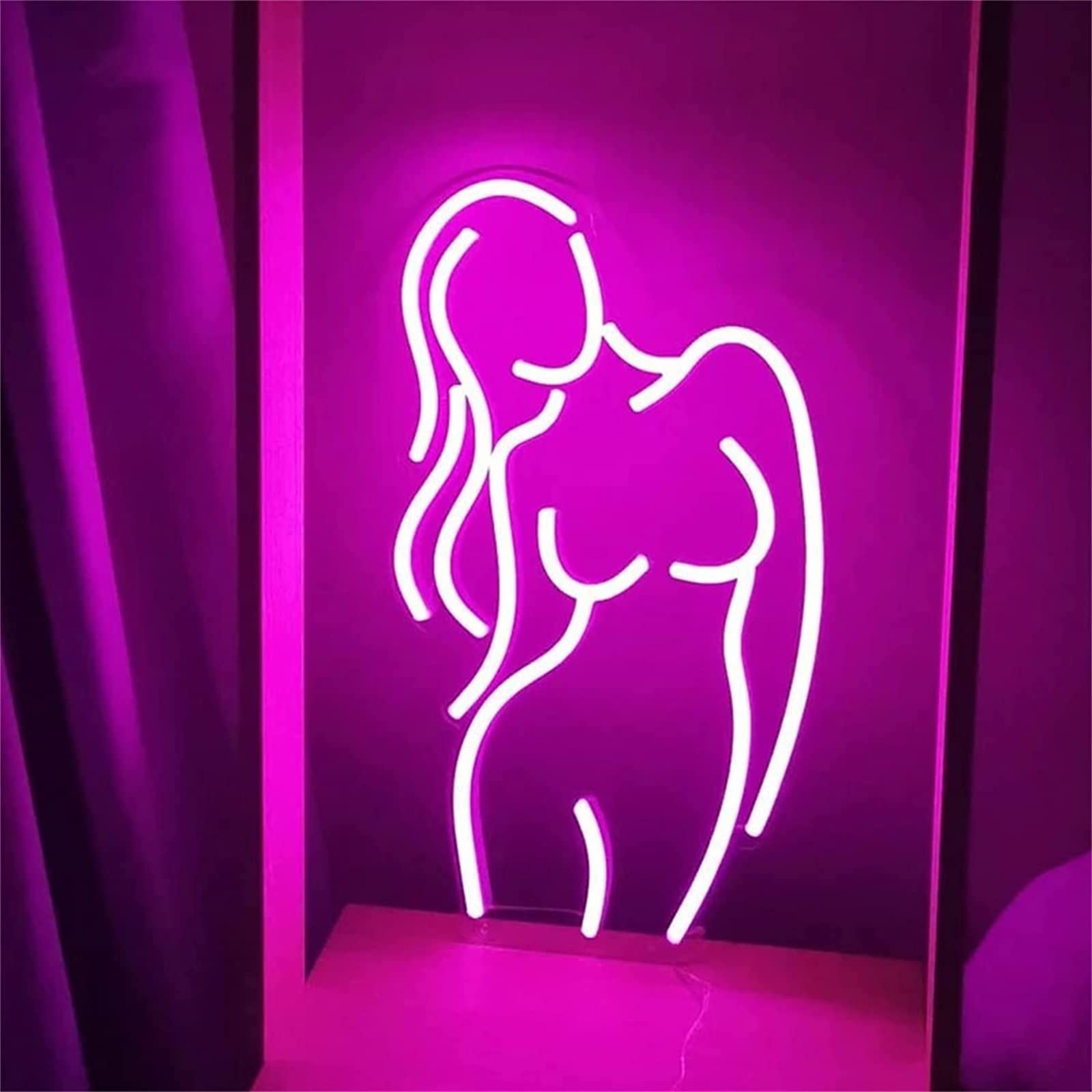Letrero de neón LED Luz de Modelado LED Letrero de Letras Luminosas Panel de acrílico Luz Decorativa de neón