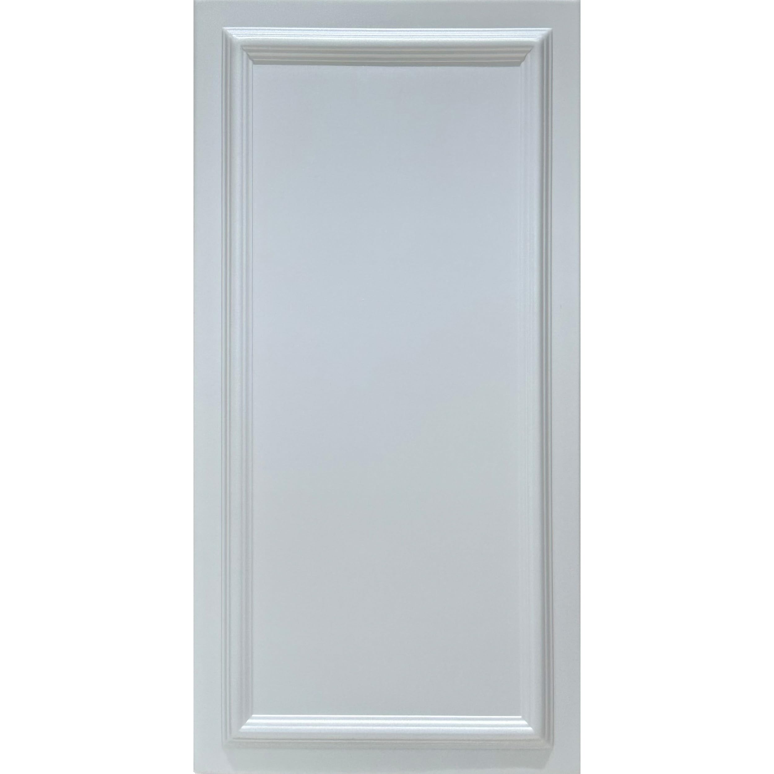 A La Maison Ceilings R2147 Framed Panel Foam Glue-up Ceiling Tile 20 in x 40 in (128.2 sq. ft./Case), Pack of 24, Plain White