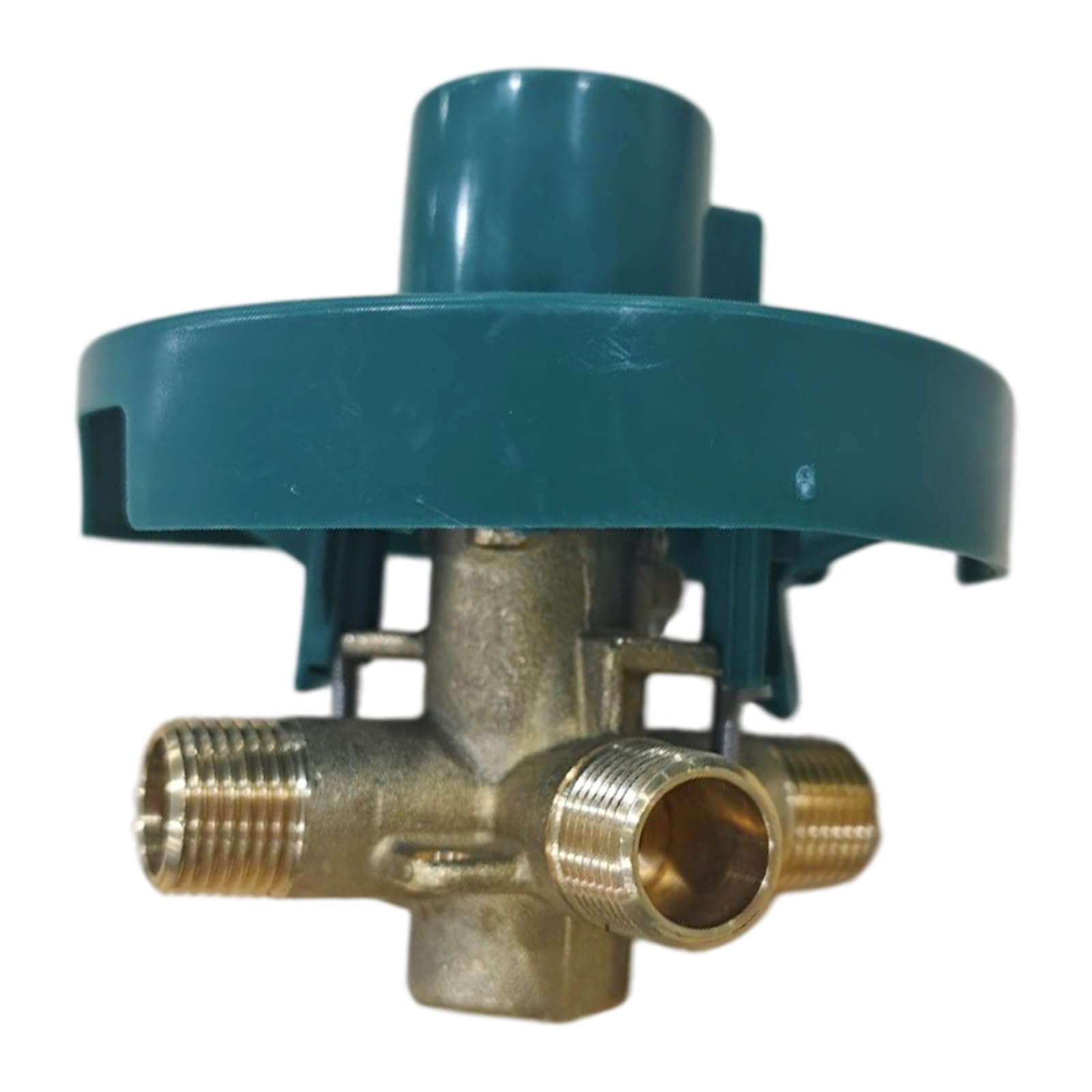 Brass 4 Port Shower Adapter Body with 0.5 Inch Threads & Pressure Balanced Cartridges Suitable for Posi Temp Posi Temp Compatible Brass Tub and Shower Multi Port Rough in Residential Plumbing