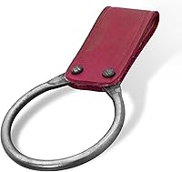 Vista 8 de Armory Replicas - Soporte de hacha de batalla vikingo medieval forjado a mano - Funda de cinturón de arma de cuero bovino funcional para disfraz