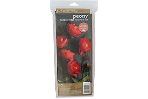 Creativity Street Crepe Paper Flower Kit-Peonies