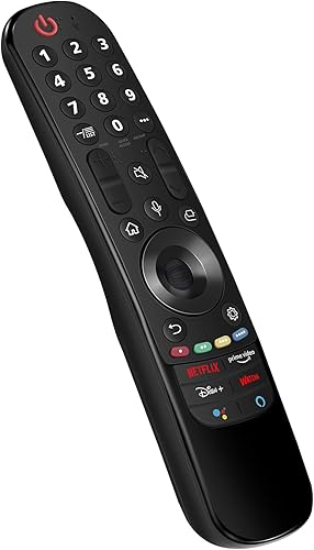 Miniatura 2 de ANMR21GC AN-MR21GC Control remoto de voz mágica de repuesto con Netflix Prime-Video Disney+ Watcha Botones de aplicación de acceso directo para LG