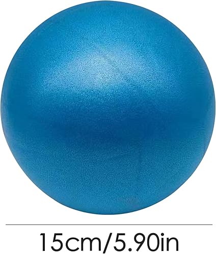 Miniatura 6 de Pequeñas Baslls de yoga  Pelotas de Pilates  Pelotas de ejercicios antiestallido para entrenamiento, baall pequeño de ejercicio de 5.91 pulgadas con