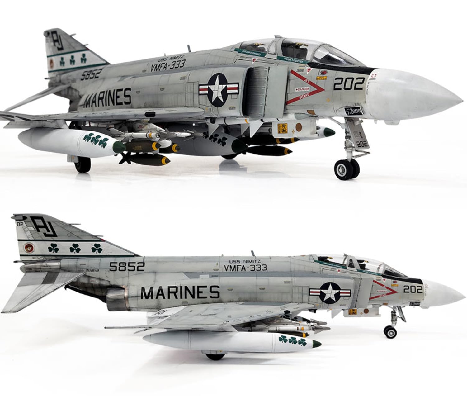 Amazon | アカデミー 1/48 アメリカ F-4J ファントムII VMFA-333