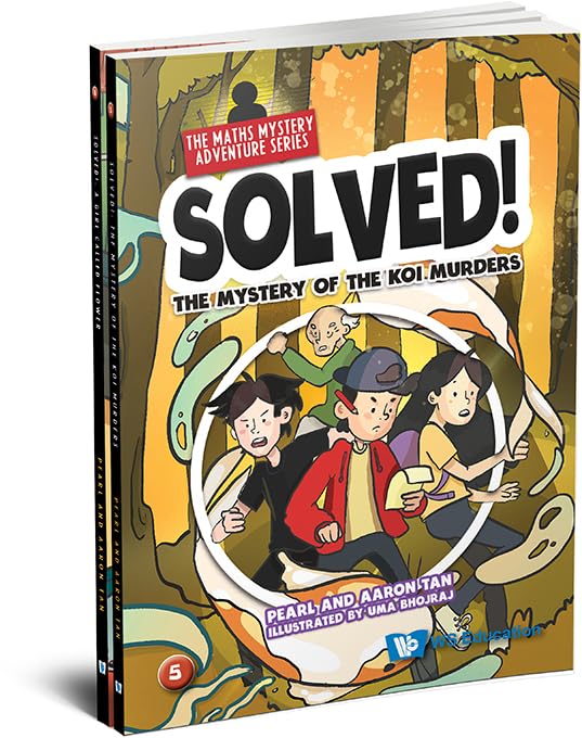 Solved! the Maths Mystery Adventure Series (Set 3)      Hardcover – June 3, 2025