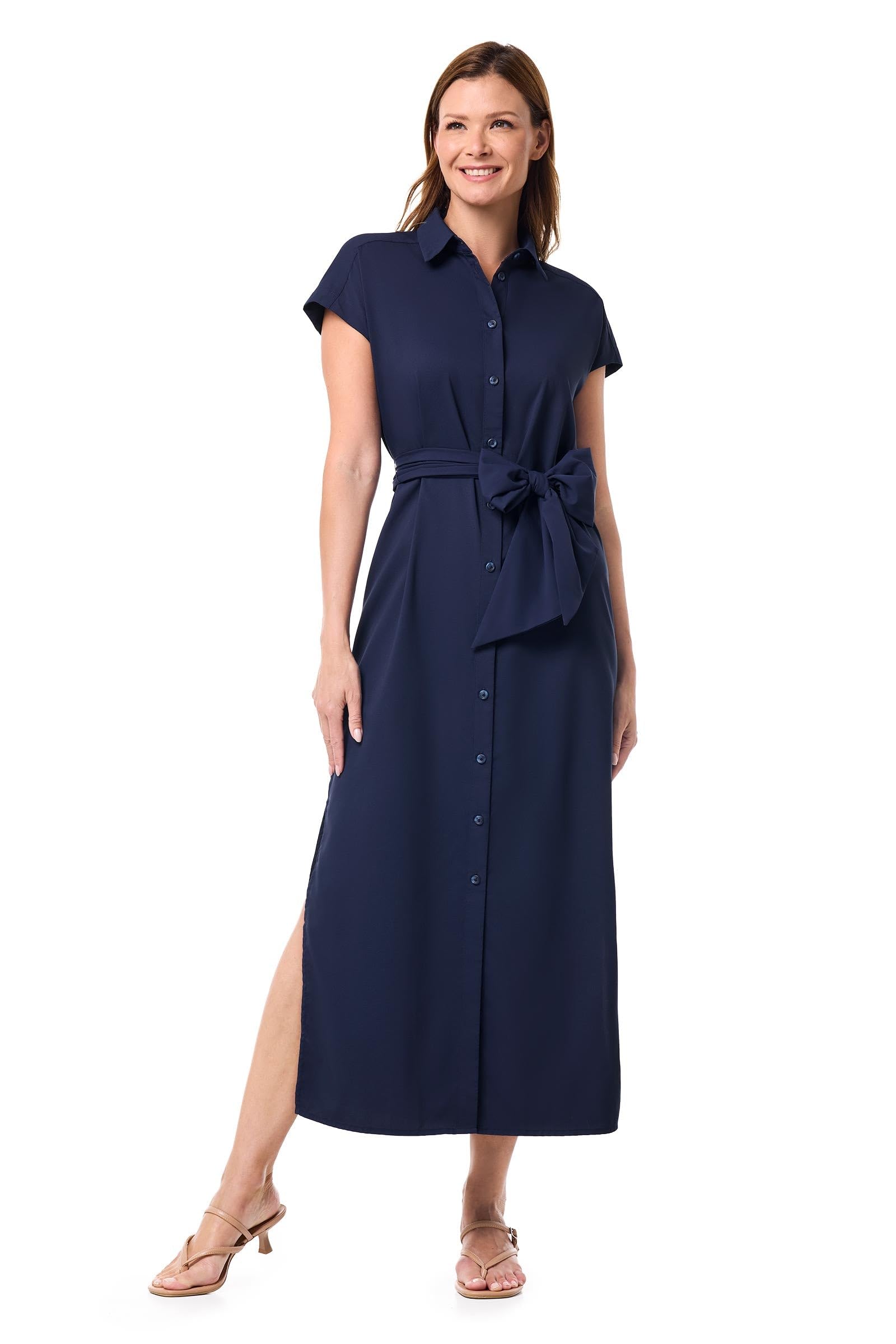 Midi Dress - UPF 50+ Sun Protection - Espanola Way