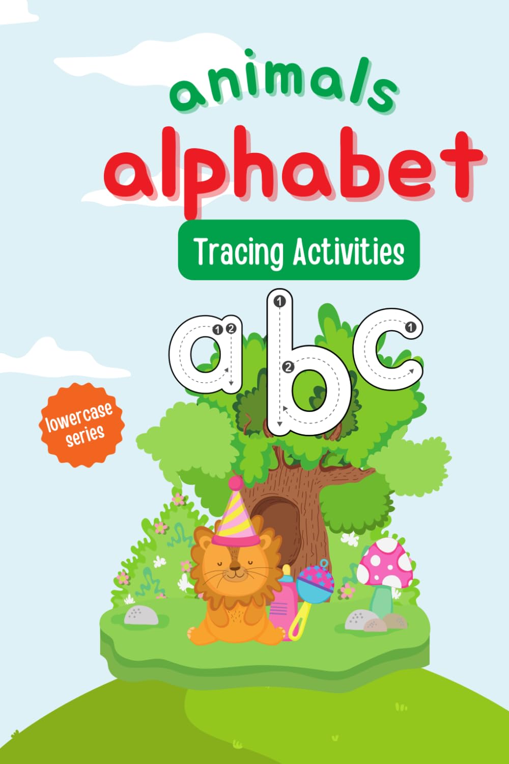 Animal Alphabet Lowercase Tracing Activities