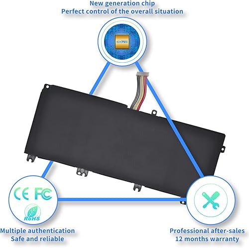 Miniatura 6 de B41N1711 - Batería para portátil Asus TUF Gaming FX705DT-AU068T FX705DD FX705DU FX705DY-AU072 FX705GM FX705GE FX705GD Series Cables largos