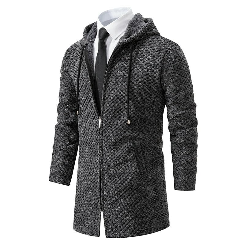 Sudadera de punto cómoda para hombre que soluciona los días de frío 5