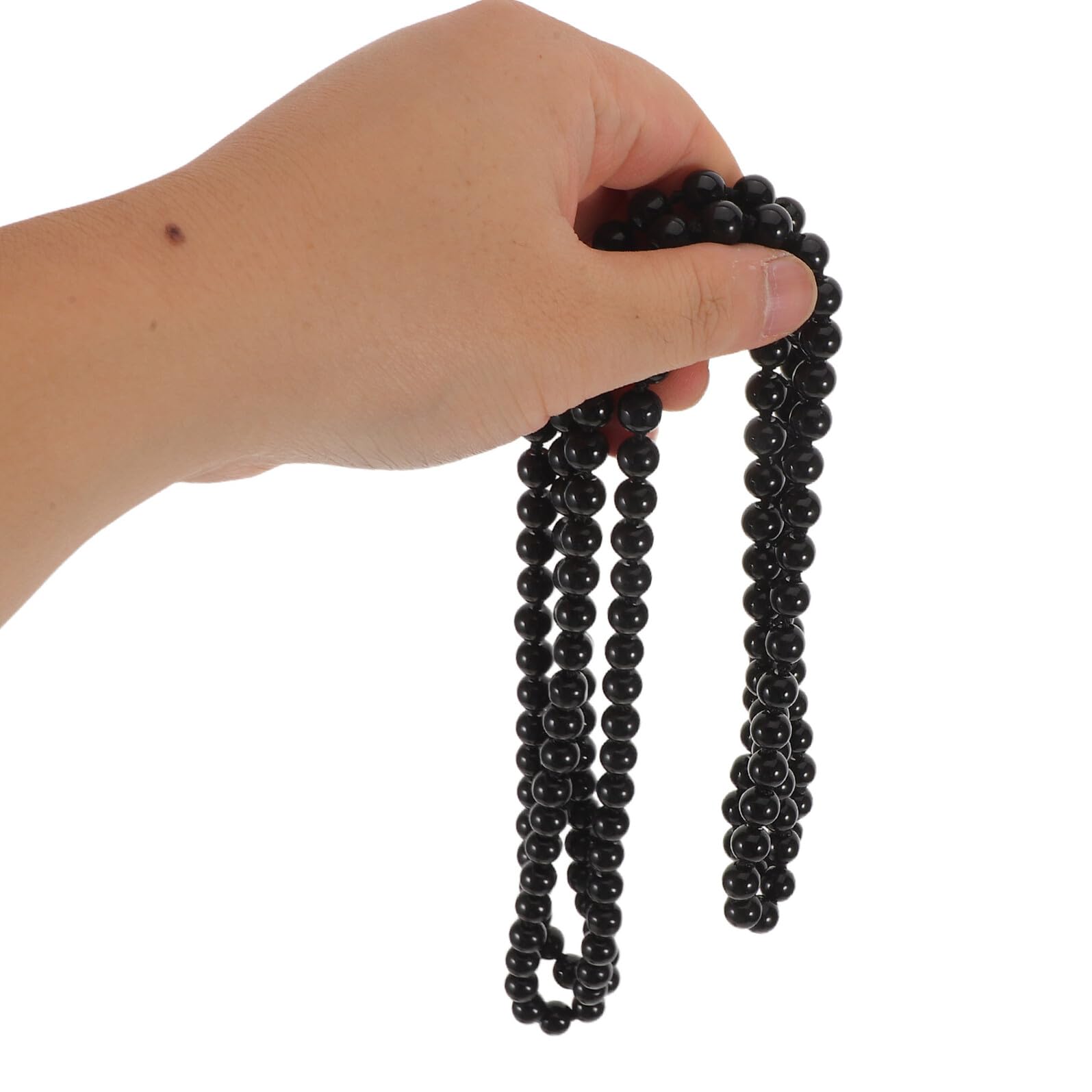 Abaodam 6 Pièces Collier Perles Faux Superposé Long Ras-cou Élégant pour Femmes Accessoires Bijoux Mariage et Fêtes Chaînes Mode Vintage Polyvalentes