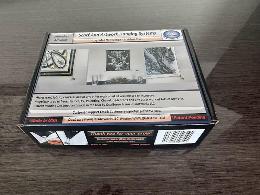 Amazon.com: FramelessArtworks Scarf and Artwork Hanging System