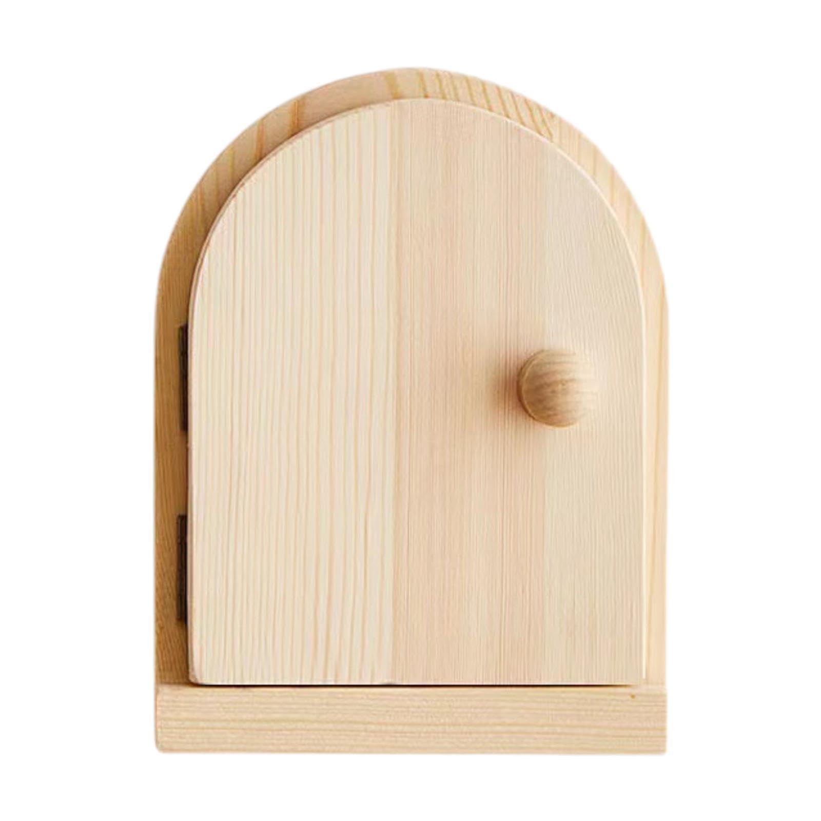 Wood Door Outlet Cover Home Decoration Creative Easy Installation Wall Decor Light BrownHome & Garden|Home Improvement|Electrical & Solar|Switch Plates & Outlet Covers-image-24
