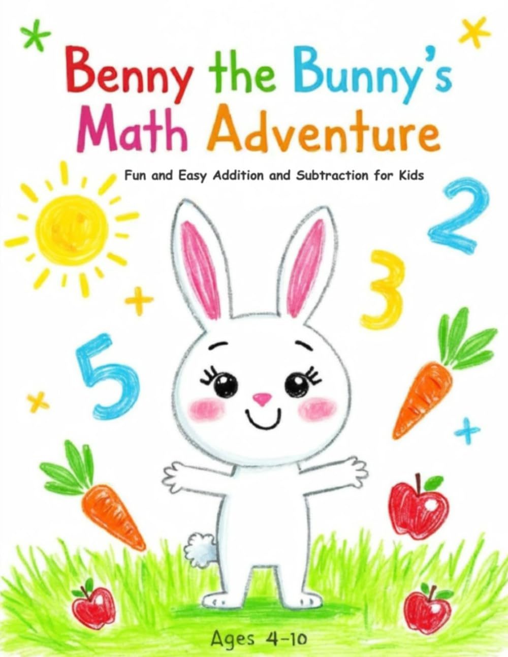 Benny the Bunny’s Math Adventure: Fun and Easy Addition and Subtraction for Kids Ages 4–10 | A Colorful Early Learning Storybook for Preschool and Elementary Children (Children Educational Stories)