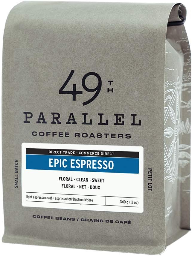 49th Parallel Coffee RoastersEpic Espresso Light Espresso Roast 12oz