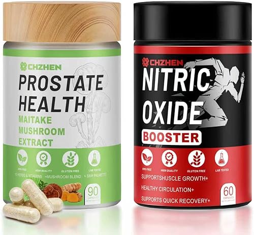 Suplemento de apoyo para la salud de la próstata  Saw Palmetto, cúrcuma, L-Arginina, L-Citrulina  Combo de 180 cápsulas (1)