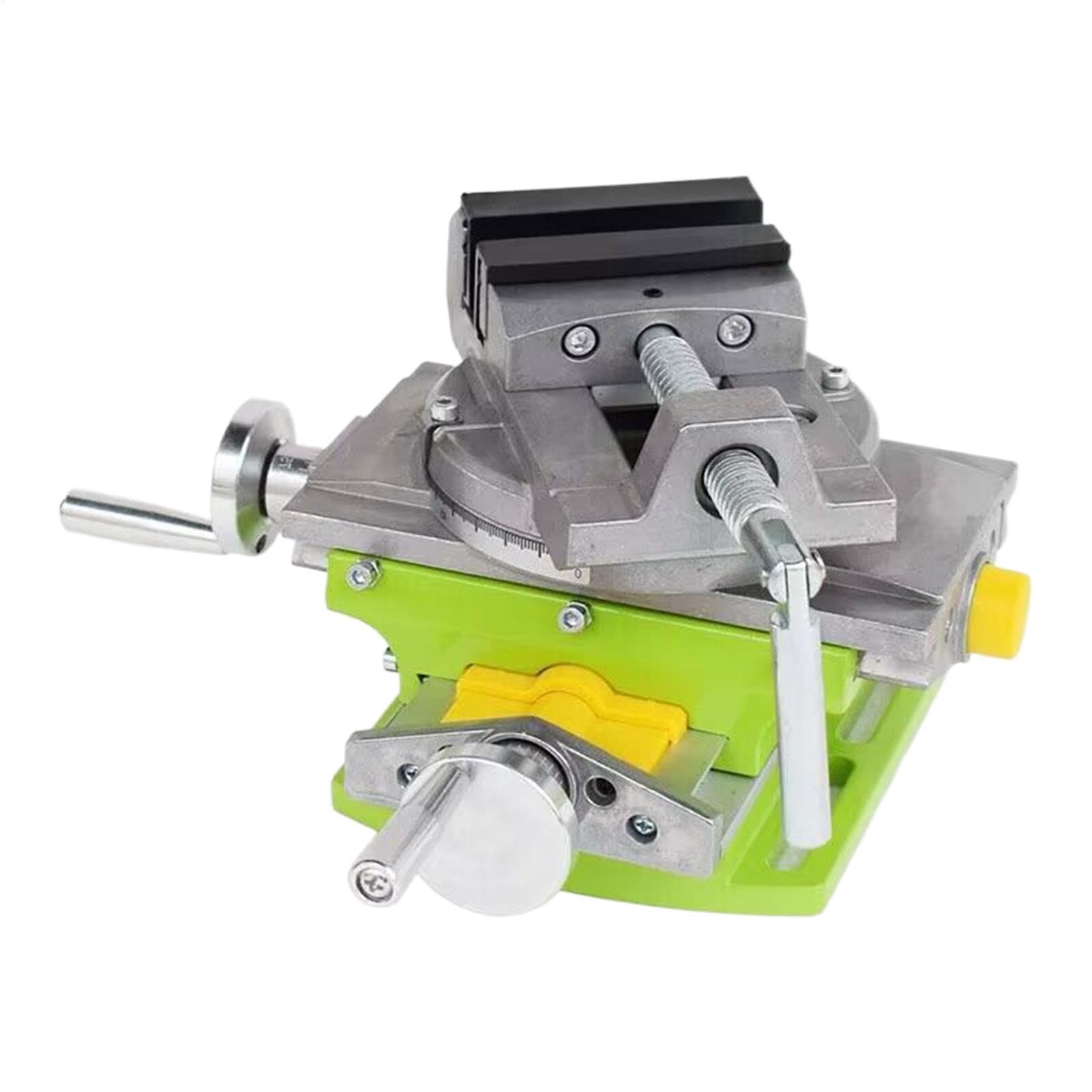 Morsa per trapano a colonna per legno, piccola morsa scorrevole a croce, morsetto da banco per fresatura in metallo, trapano resistente per la lavorazione del legno | Di Precisione Morsetto Kit Progetto Legno Hobby Fai Da Te Da Banco Morsetto Pressa Acces