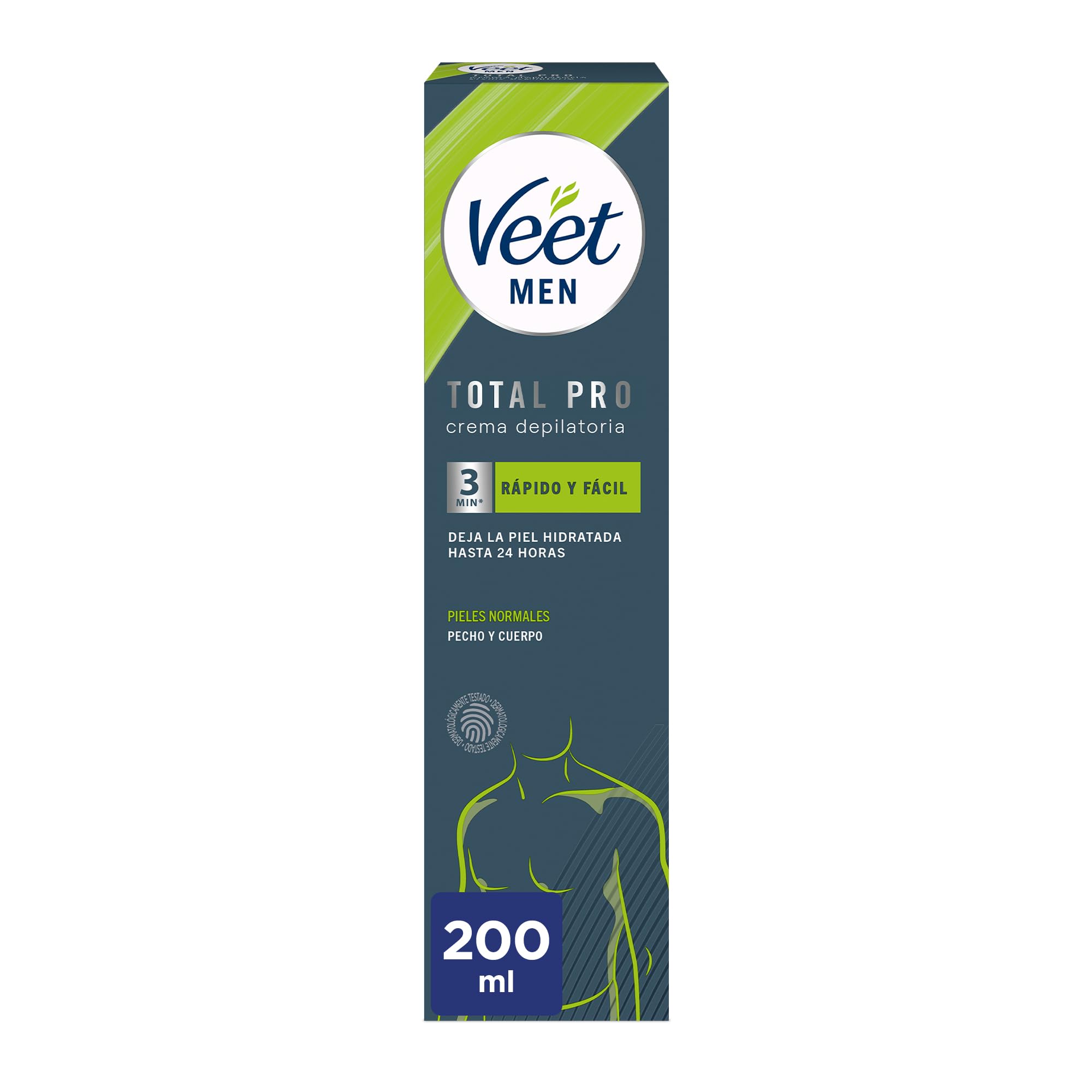 Veet Male Hair Removal Cream for Body Normal Skin, 200 ml