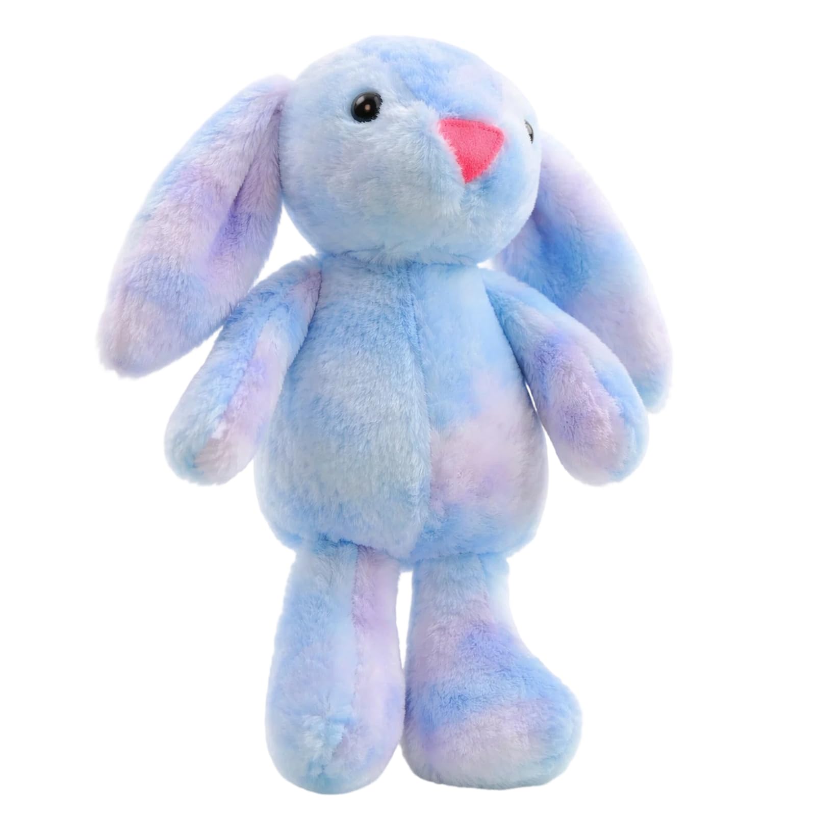 QyueQyat 1 Pcs Bunny Teddy, Blue Purple Rabbit Plush Toy For Snuggling And Gifting, Large Easter Bunny Soft Toy, Comforting Companion For Bedtime And Travel, Holiday Present For Special Occasions