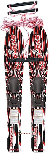 Airhead Entrenador de esquís acuáticos niveles de habilidad  Esquís acuáticos para niños y adultos  Estabilidad y control  Sistema de esquí acuático