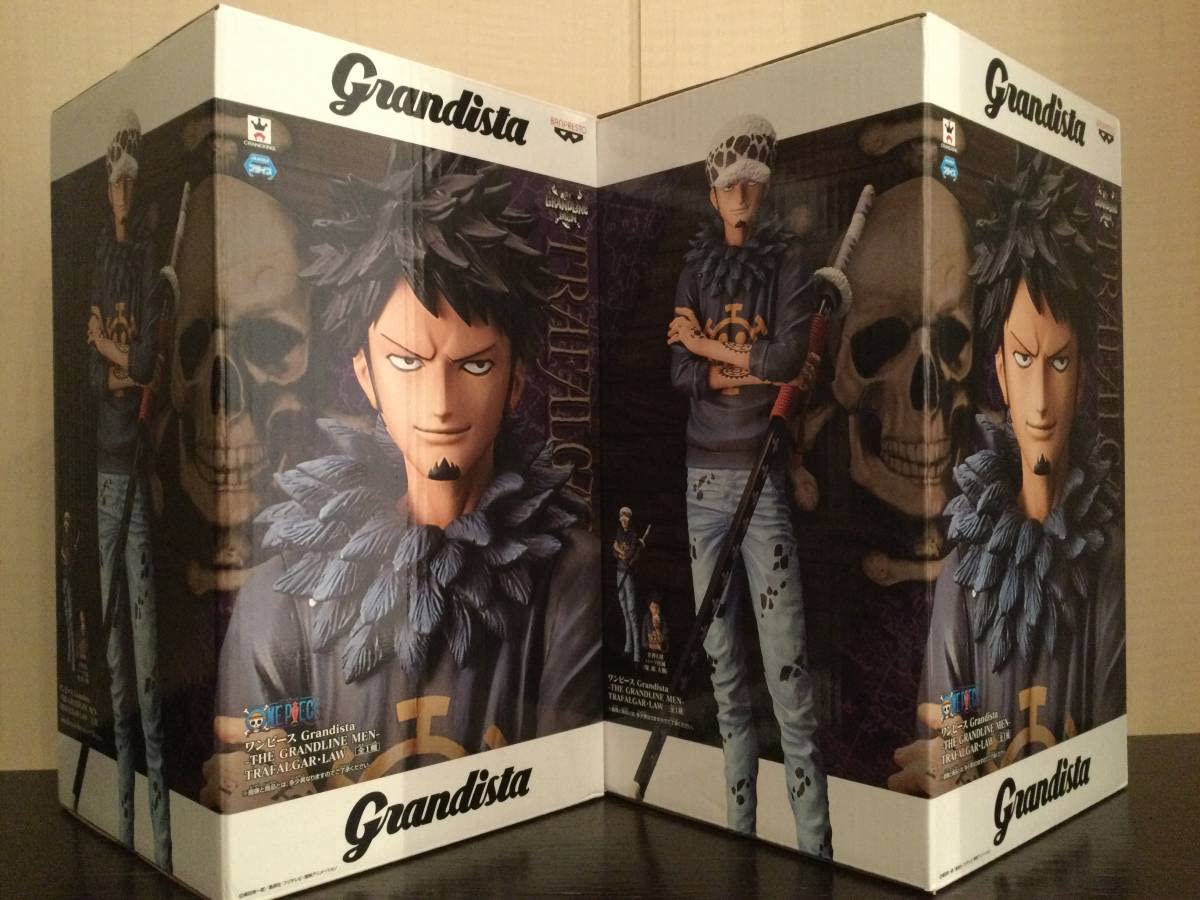Grandista トラファルガー・ロー フィギュア 新品2個 BANPRESTO ワンピース Grandista TRAFALGAR.LAW トラファルガー