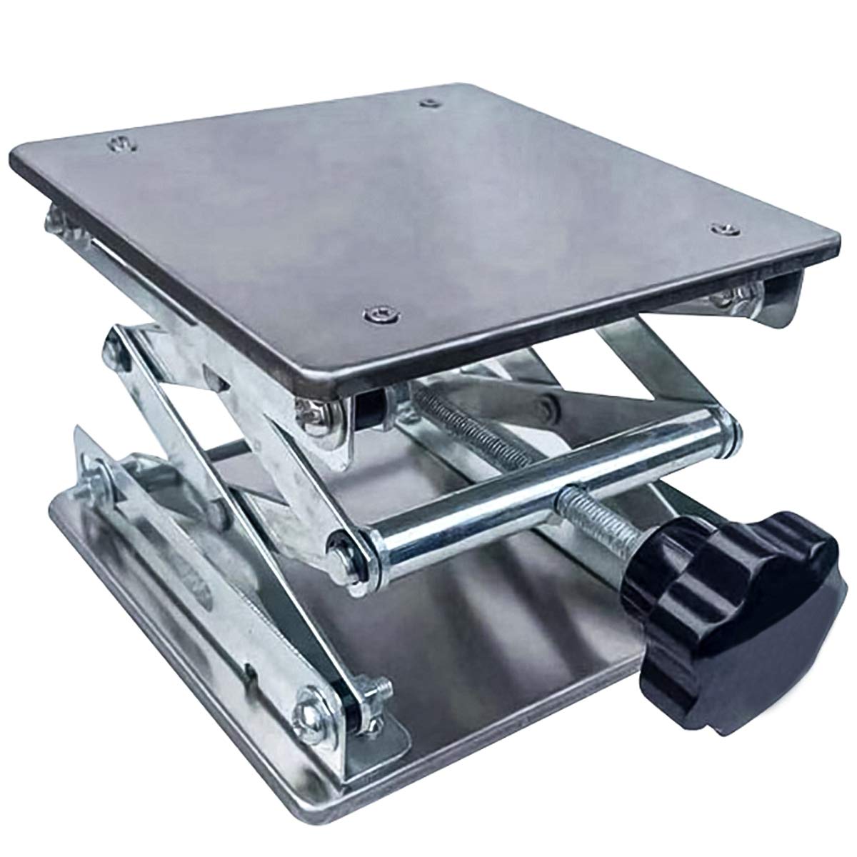 Stainless Steel Lifting Platform Stand Rack Scisso... – Vicedeal - View #2