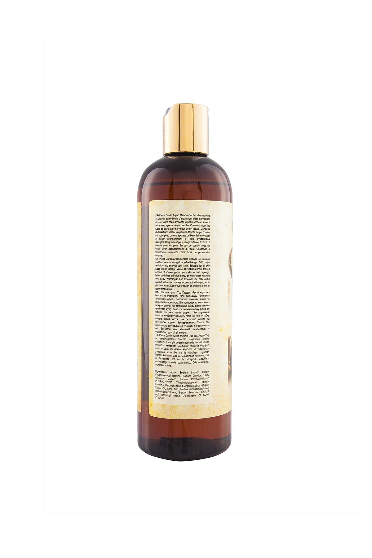 Pierre Cardin Argan Yağı Özlü E Vitaminli pH Dengeli Canlandırıcı Duş Jeli - 400 ML