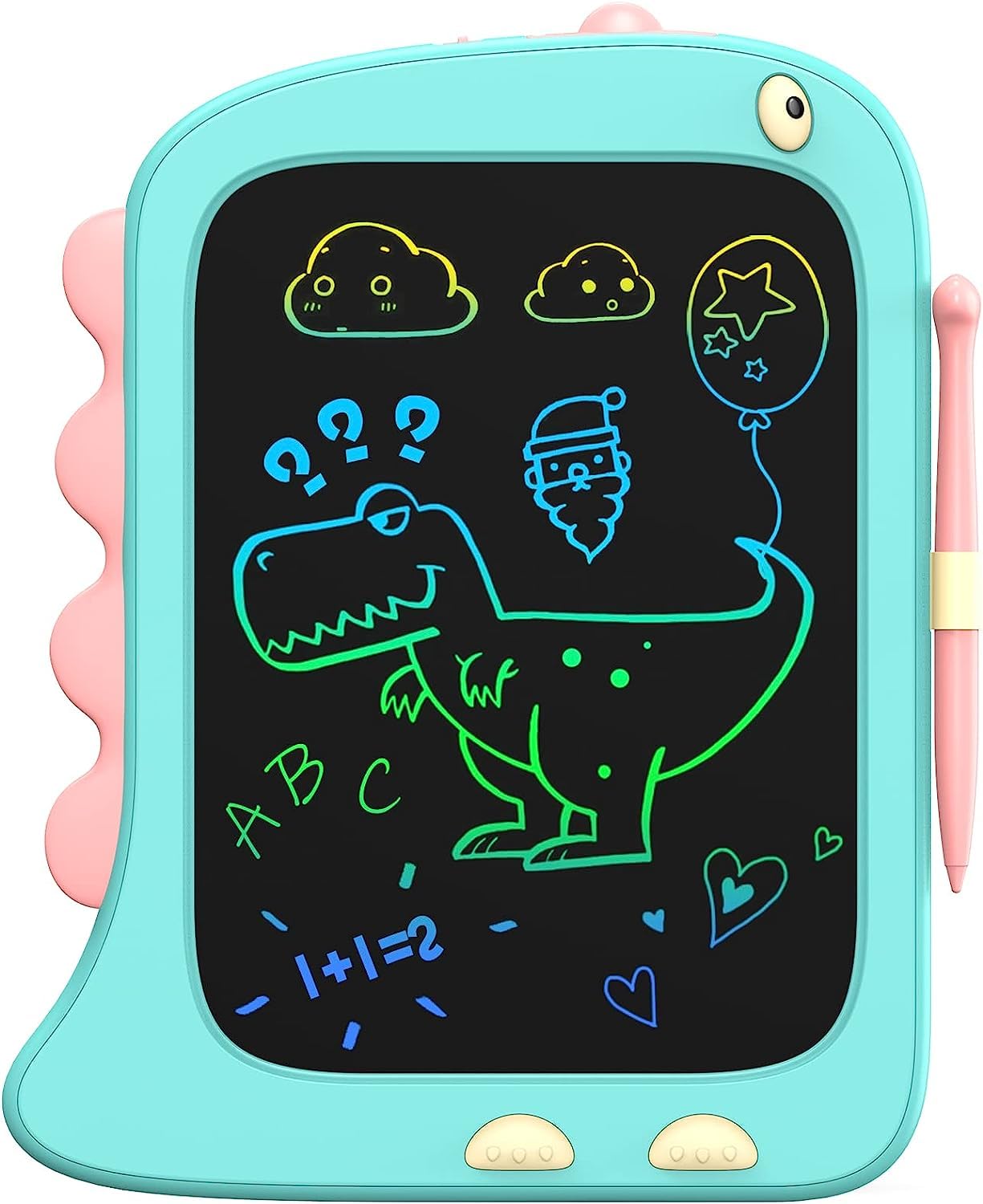ORSEN LCD Writing Tablet, 8.5-Inch Doodle Board and Drawing Pad for Kids 3-8 Years, Dinosaur Toys Birthday Gifts for Boys and Girls (Blue)