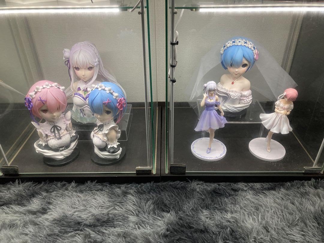 Amazon.co.jp: リゼロ アートスケールフィギュア 一番くじ レム ラム