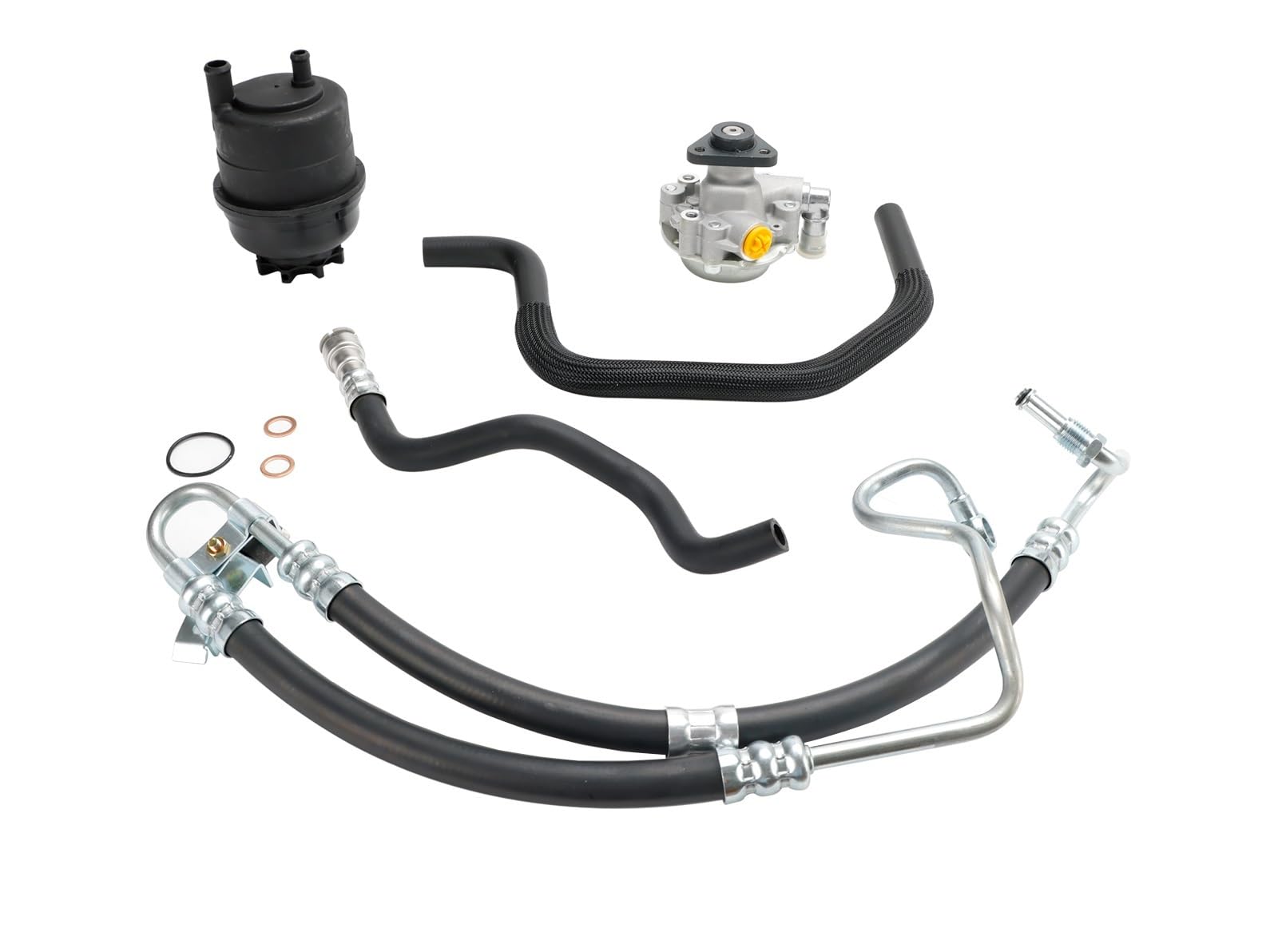 Kit de pompe direction assistée, adapté pour BMW E46 320i 323i 325i 328Ci 328i 330i 2001 – 2005 Servo Pompe hydraulique