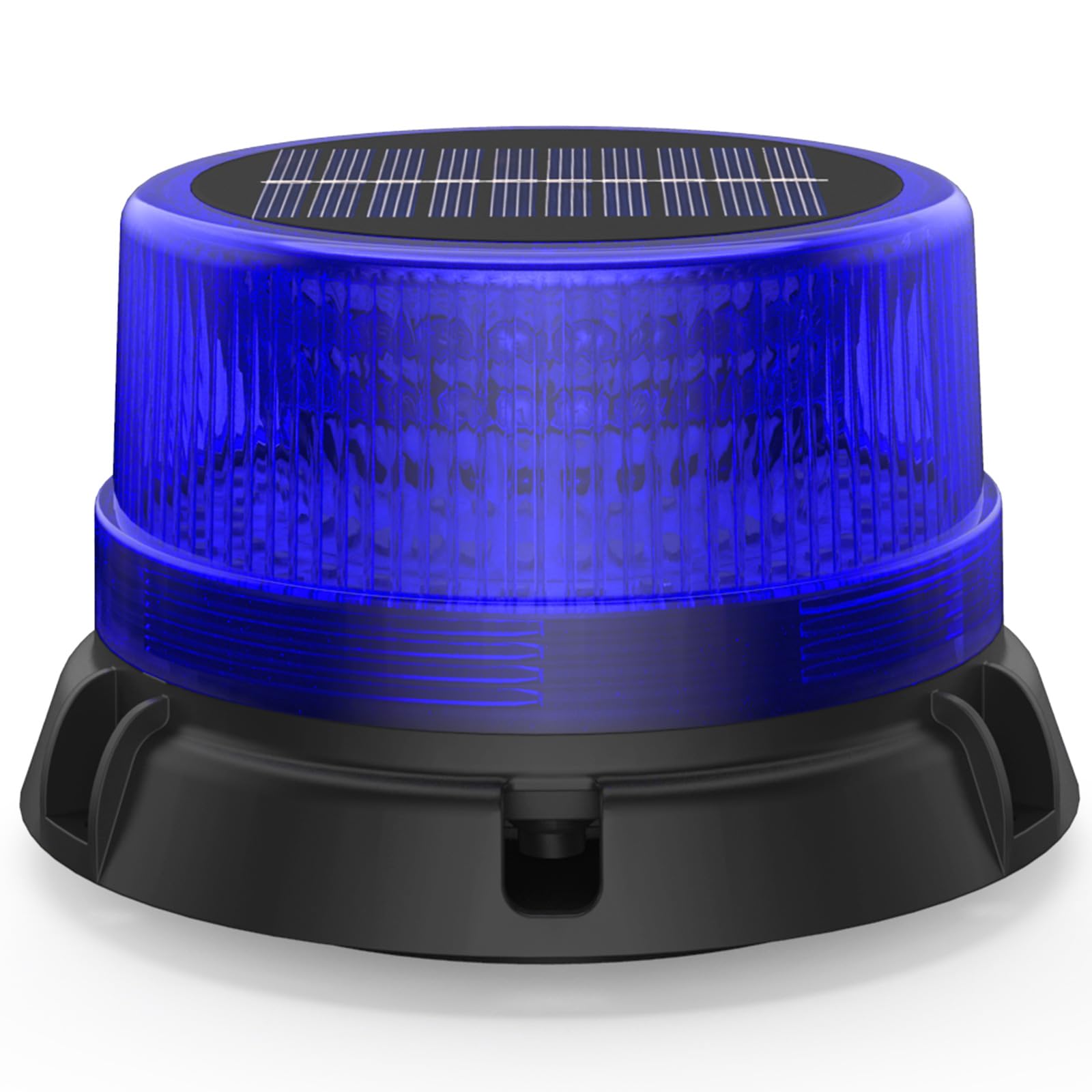 Lampeggiante Blu a 90 LED con Magnete | Ricaricabile | 2 Modalità | Luce di Avvertimento per Camion, Veicoli da Costruzione, Trattori, Rimorchi, Spazzaneve