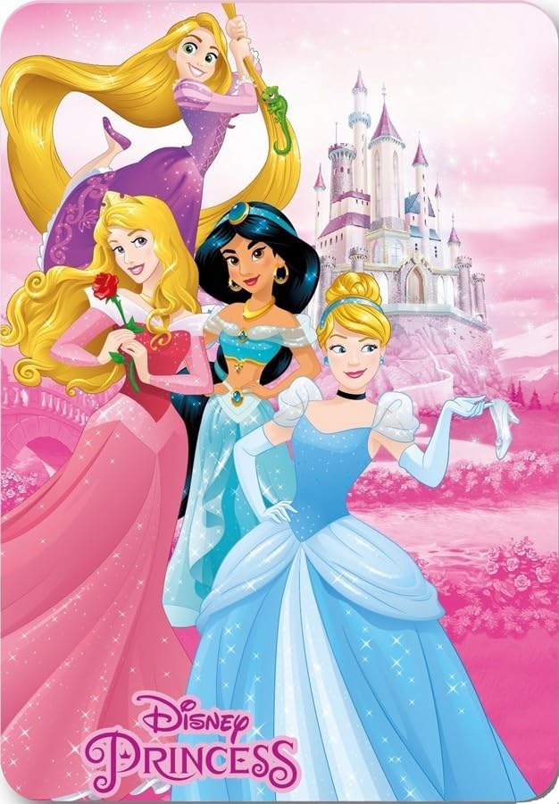 arlis Plaid Polaire Disney Princesse (Princesse)