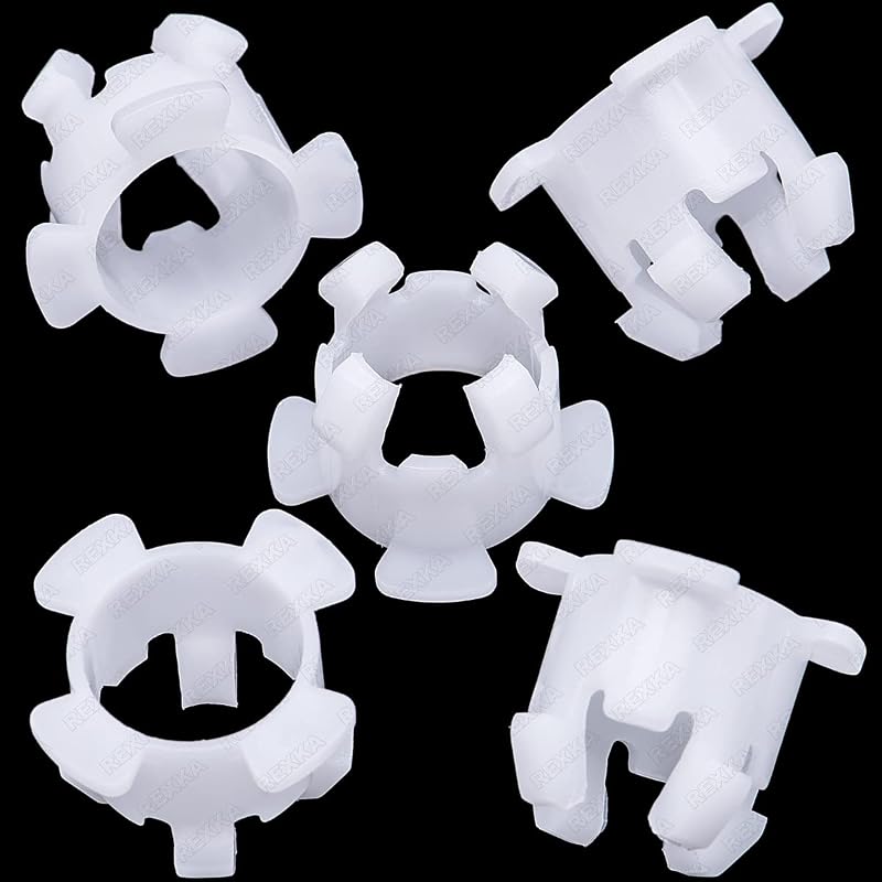 Bucha do eixo do pedal de embreagem Rexka em nylon para Ford F-150, F-250, F-350, Ranger e Bronco – Kit com 5 unidades
